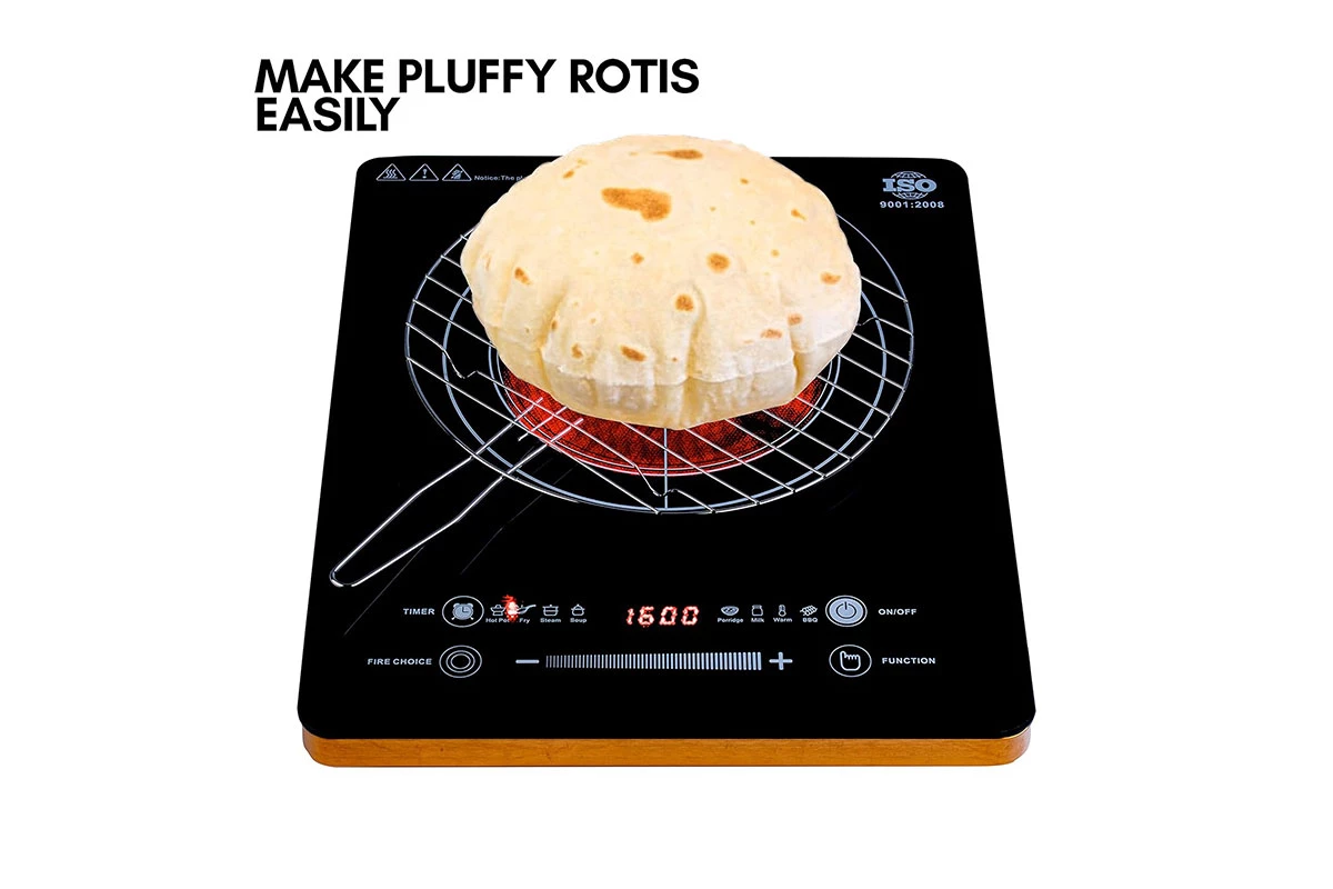 DIVYA DP-101 Infrared Cooktop, All Utensil Compatible