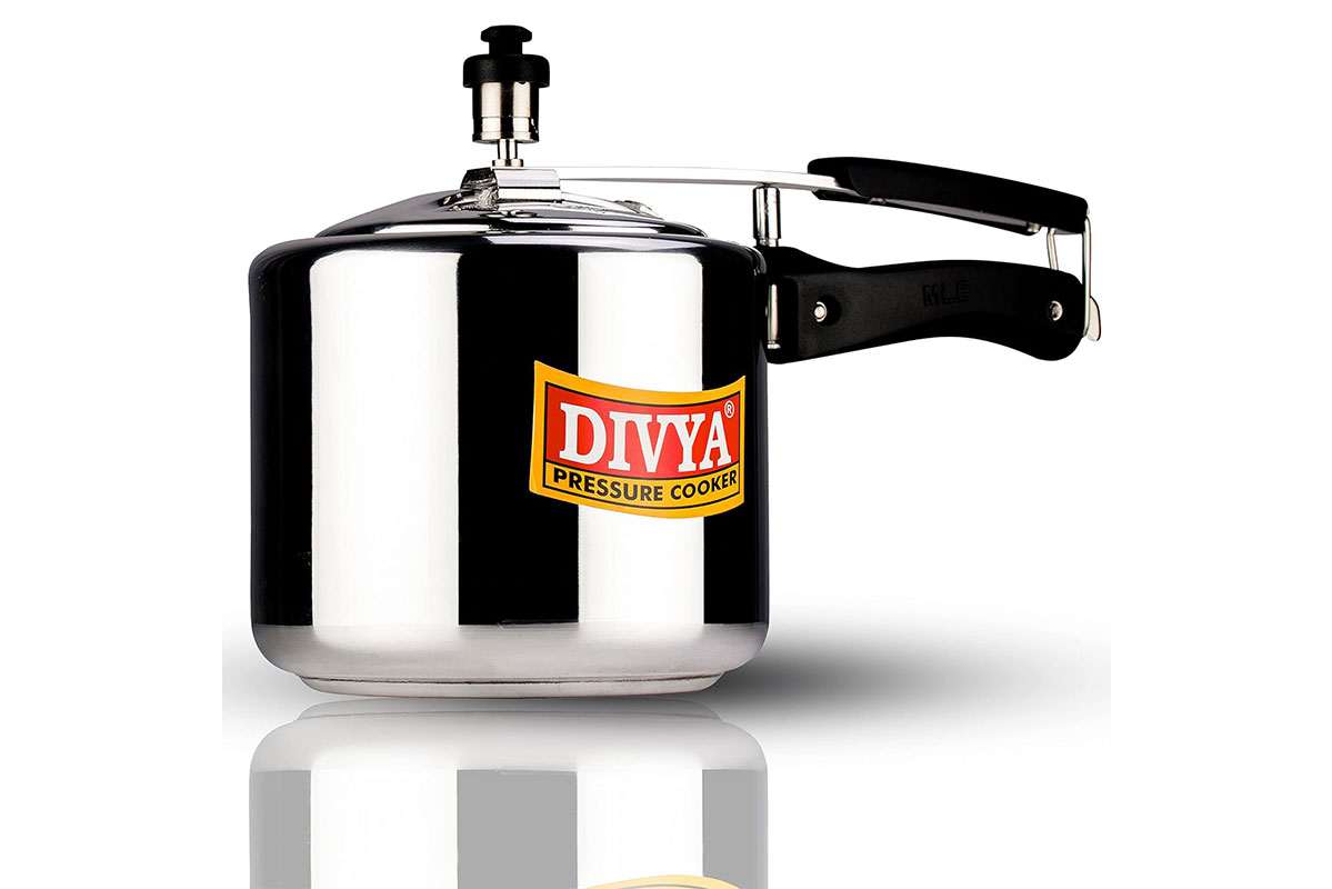 DIVYA 3L Gold Pressure Cooker