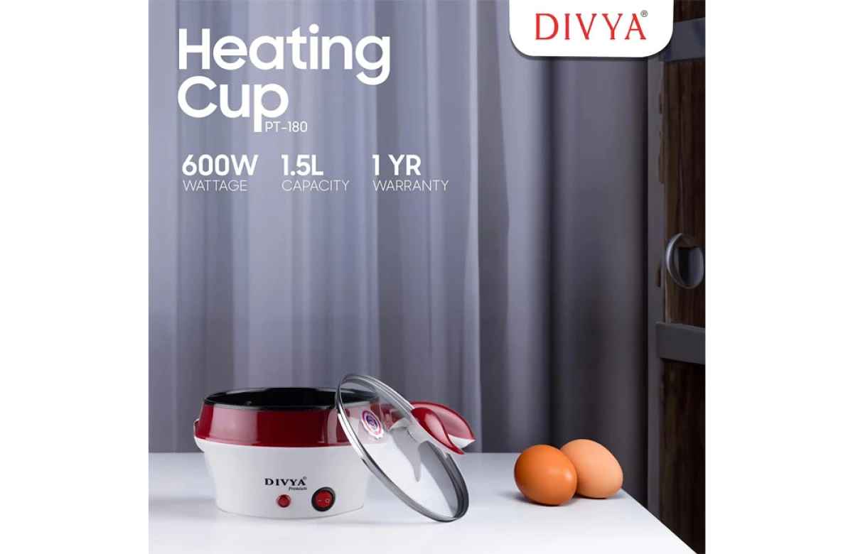 DIVYA PT180 Heating Cup