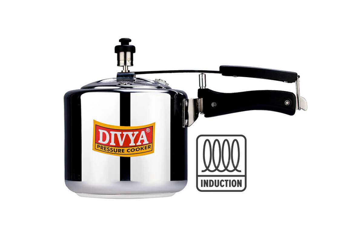 DIVYA 3L Handi Induction Pressure Cooker