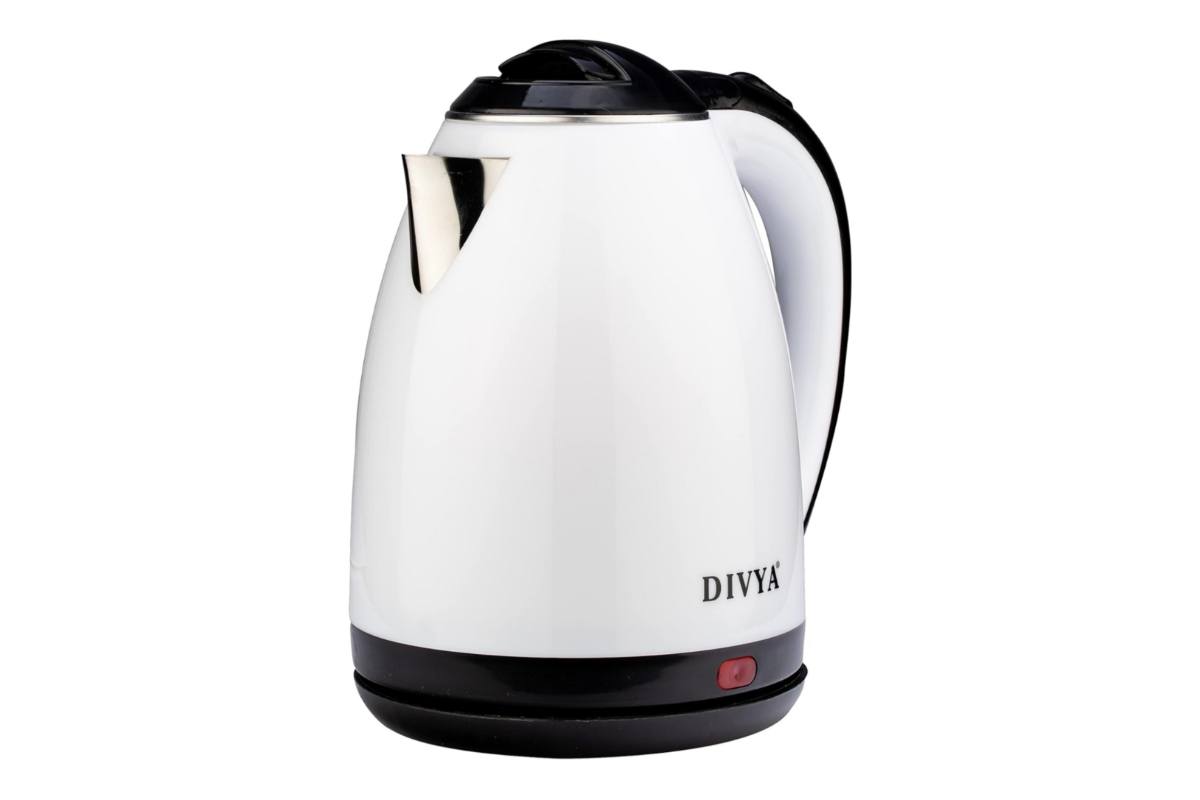 DIVYA 1.8L White Queen Kettle