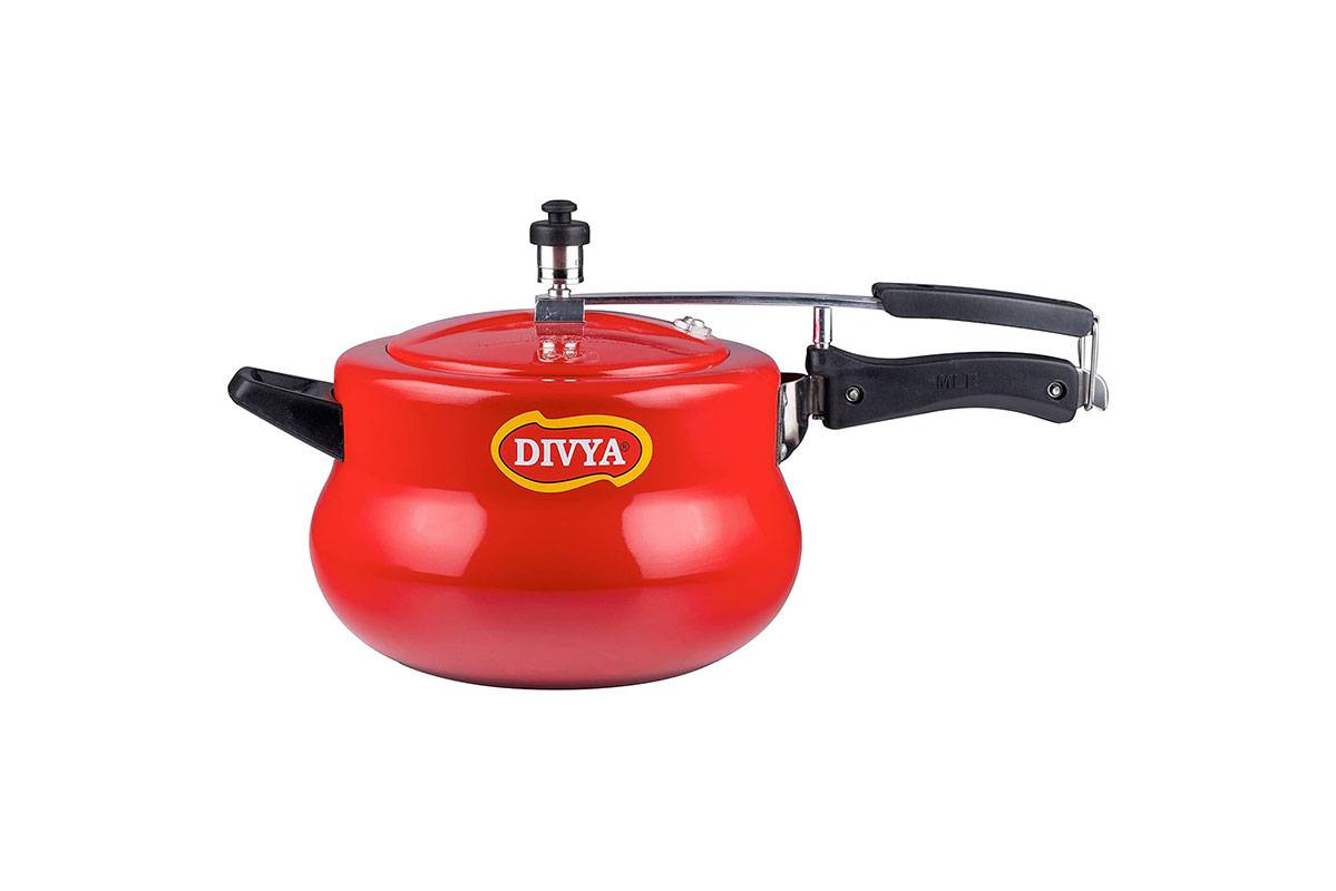 DIVYA 3L HTR Handi Pressure Cooker