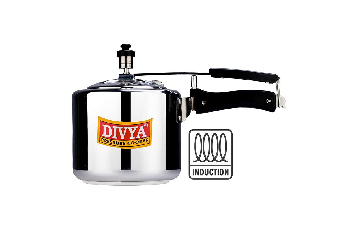 DIVYA 3L Gold Induction Pressure Cooker