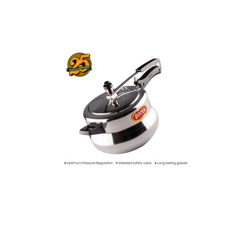 DIVYA 5L Handi Pressure Cooker