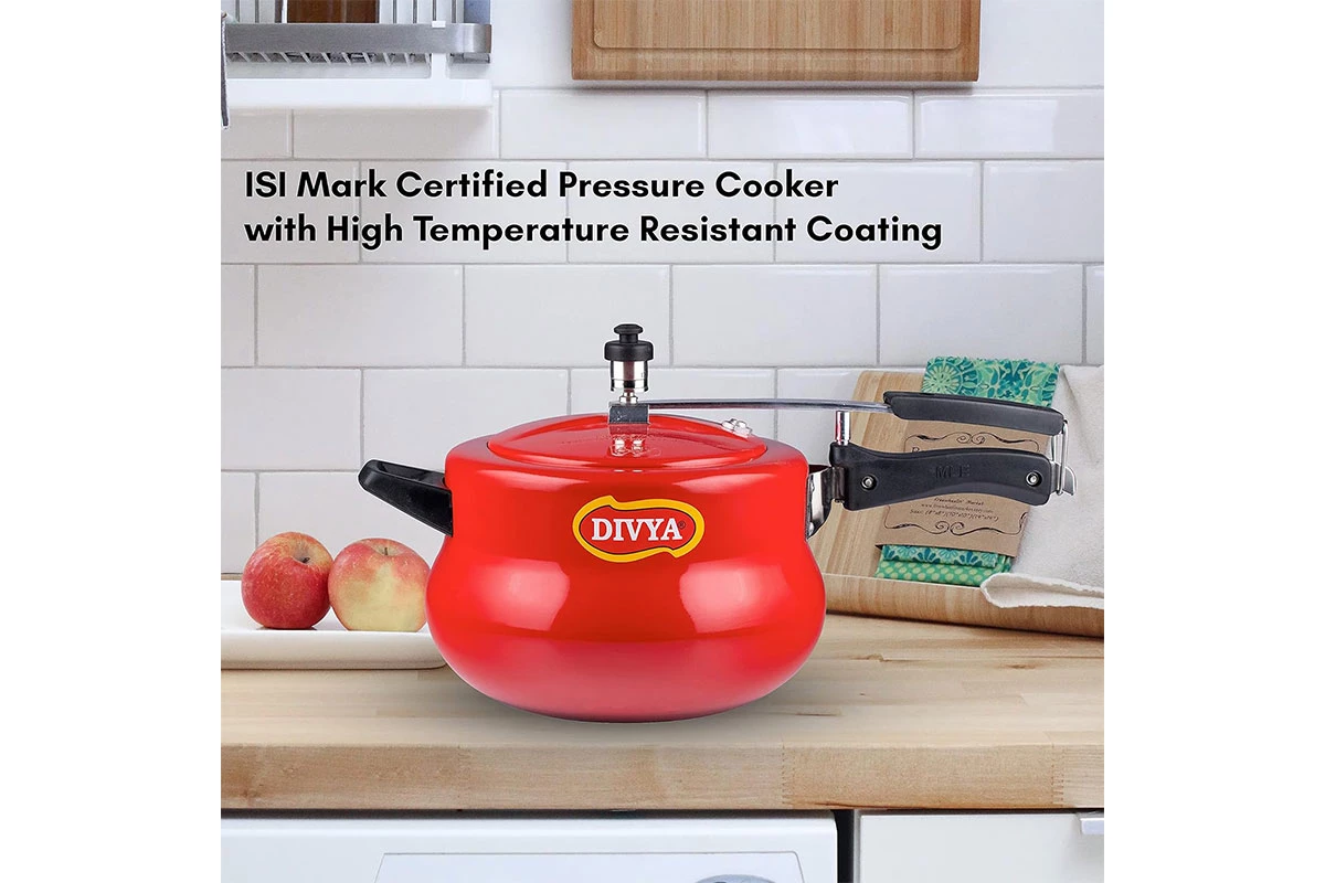 DIVYA 5L HTR Handi Pressure Cooker