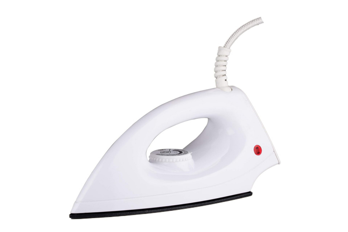 DIVYA 750-Watt Bullet Dry Iron White