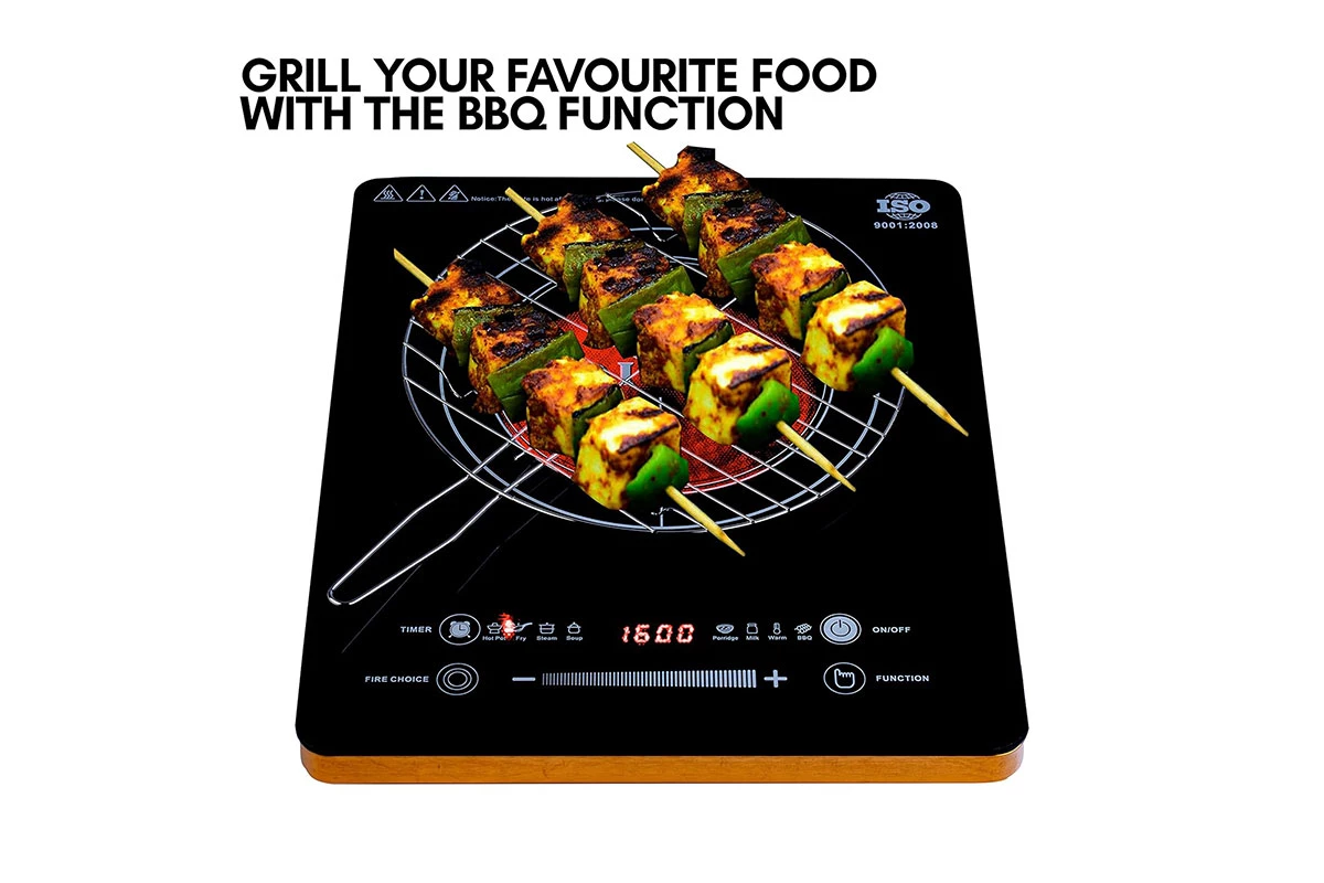 DIVYA DP-101 Infrared Cooktop, All Utensil Compatible