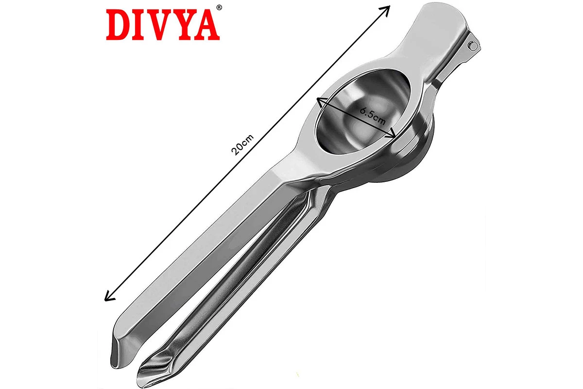 DIVYA Stainless Steel Lemon Squeezer