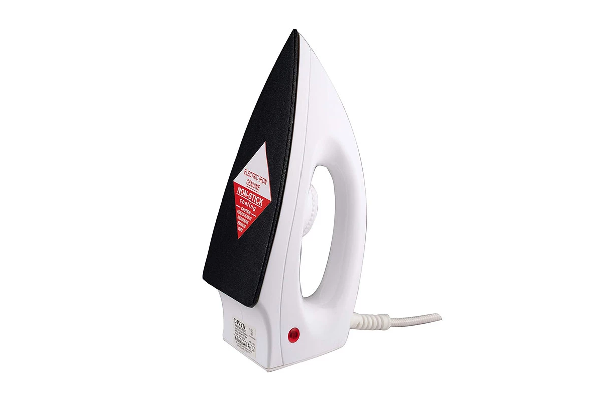 DIVYA 750-Watt Bullet Dry Iron White