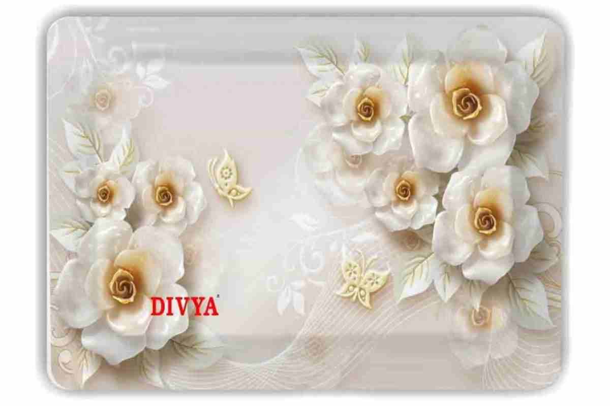 DIVYA Extra Large Sunflower Tray