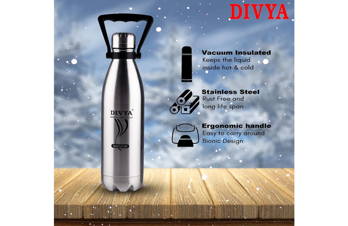 DIVYA 750ML Thermosteel Bottle