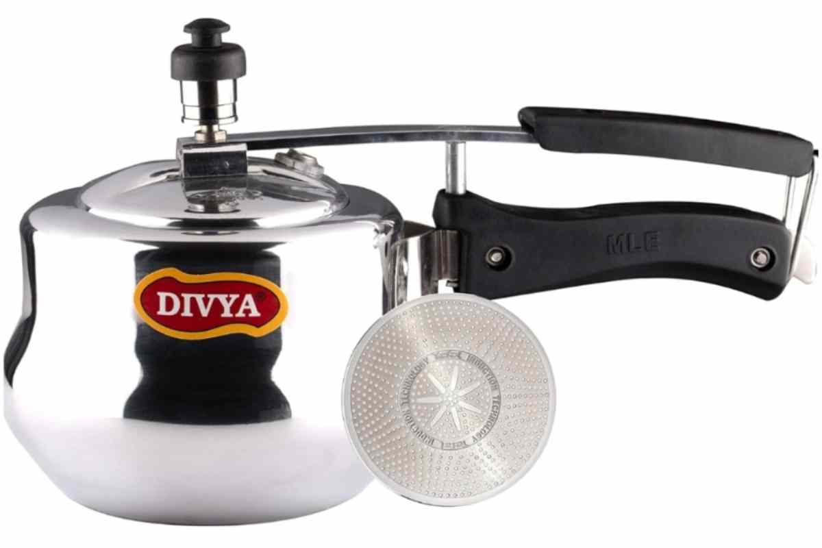 DIVYA 1L Baby Handi Induction Pressure Cooker