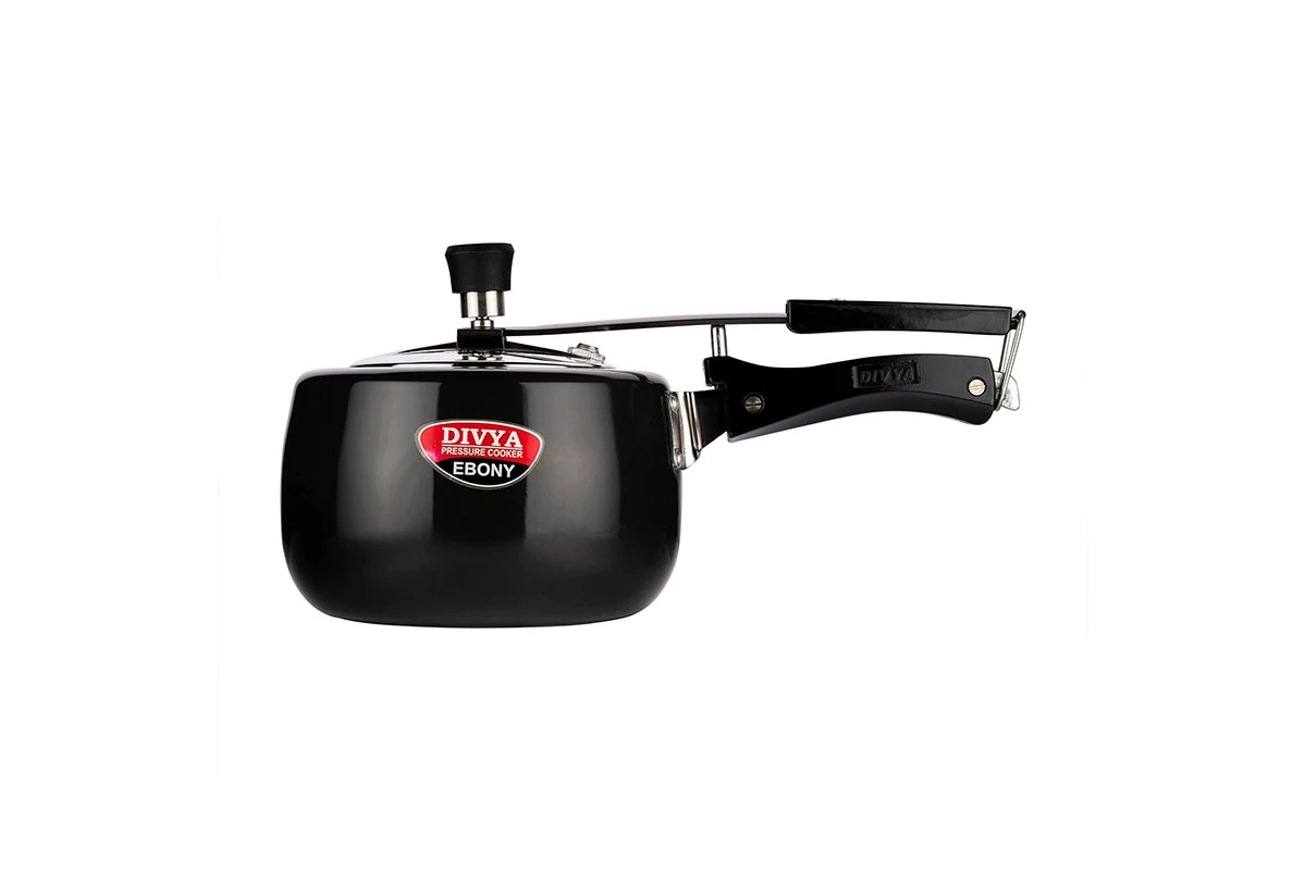 DIVYA 3.5L Ebony Pressure Cooker