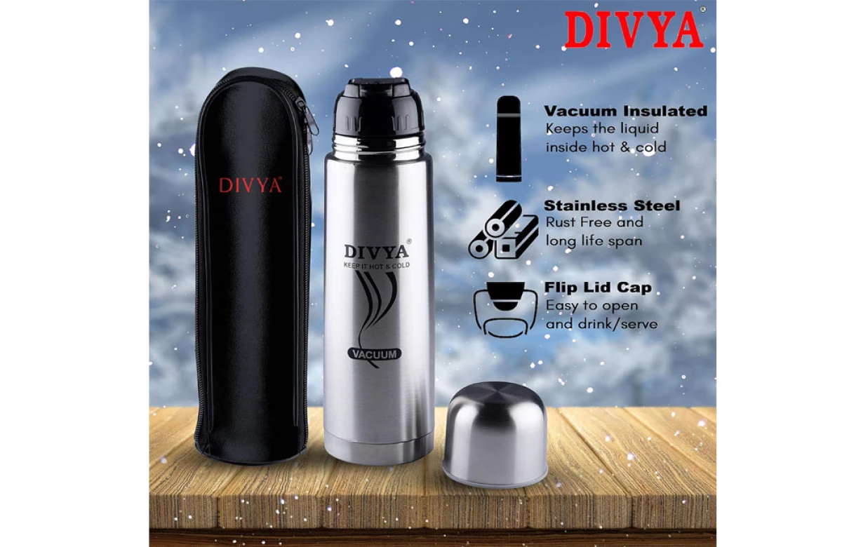 DIVYA 500ML Thermosteel Flask