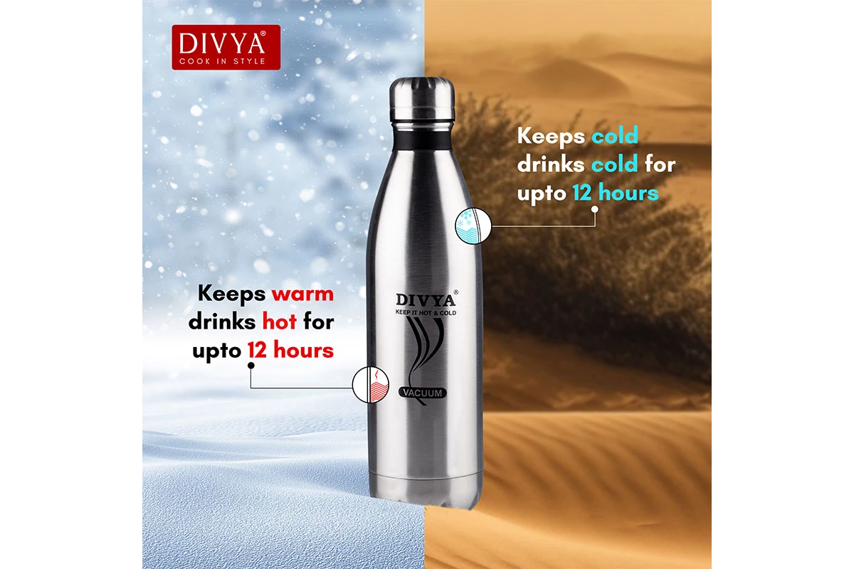 DIVYA 500ML Thermosteel Bottle